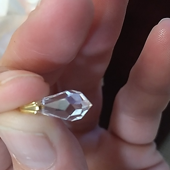 2 Swarovski Crystal Glass Pendants - Picture 2 of 7